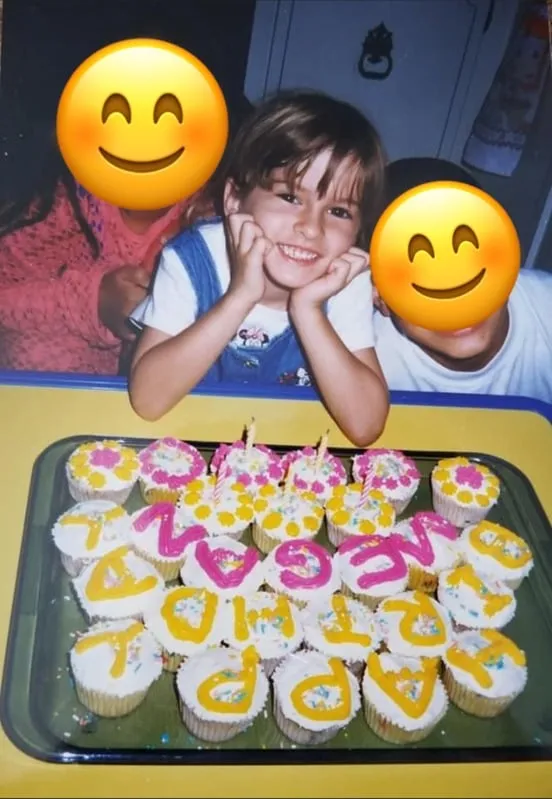 Birthday cupcakes celebration
